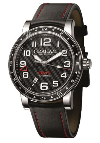 Graham Silverstone Time Zone Black 2TZAS.B02A Replica Watch